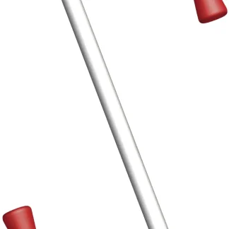 alfer Eimerhaken 180 mm 180 mm Stahl verzinkt Kappe rot
