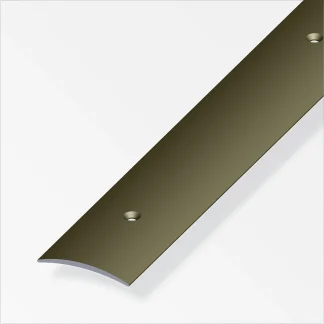alfer Übergangsprofil 1 m, 30 x 5 mm Aluminium eloxiert bronze