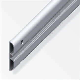 coaxis®-Profil, breit 1.5 m, 60 x 10 mm Aluminium roh blank