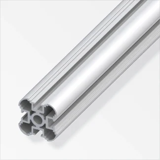 coaxis®-Säulen-Profil 2.5 m, 35.5 mm Aluminium eloxiert silber