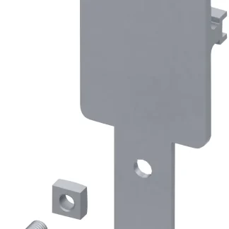 coaxis®-Abhängungsplatte 35.5 mm 35.5 x 105 mm Aluminium roh blank