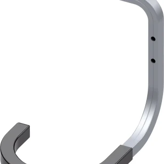 coaxis®-Wand- und Decken-Fahrradhaken, gummiert 150 x 150 x 120 mm schwarz