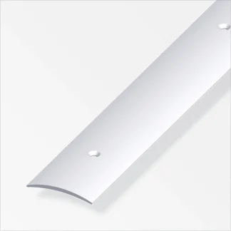 alfer Übergangsprofil 2 m, 40 x 5 mm Aluminium eloxiert silber