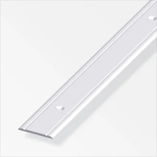 alfer Übergangsprofil 2 m, 30 x 2 mm Aluminium eloxiert silber