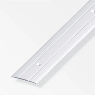 alfer Übergangsprofil 2 m, 37 x 2.5 mm Aluminium eloxiert silber