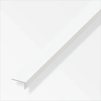 alfer Winkel 1 m, 10 x 19 mm PVC (Kunststoff) glatt weiss