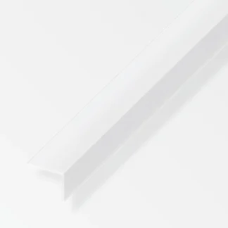 alfer Winkel 1 m, 25 x 20 mm PVC (Kunststoff) glatt transparent