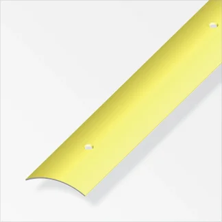alfer Übergangsprofil 1 m, 30 x 3 mm Messing, roh messing