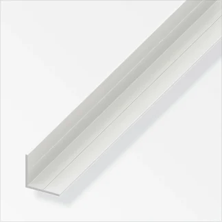 alfer Winkel 1 m, 19.5 x 19.5 mm PVC (Kunststoff) glatt weiss