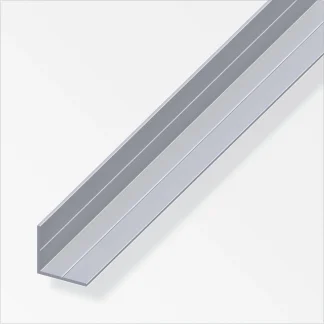 alfer Winkel 2.5 m, 19.5 x 1.5 mm Aluminium roh blank