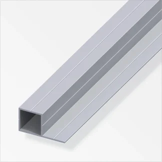 alfer Quadratrohr, 1 Schenkel 1 m, 11.5 x 21.5 x 1.5 mm Alu roh blank