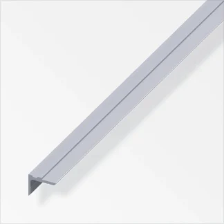 alfer Winkel-Profil, einseitig 1 m, 19.5 x 10 mm Aluminium roh blank