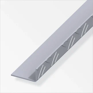 alfer Winkel 2.5 m, 43.5 x 23.5 mm Aluminium roh blank