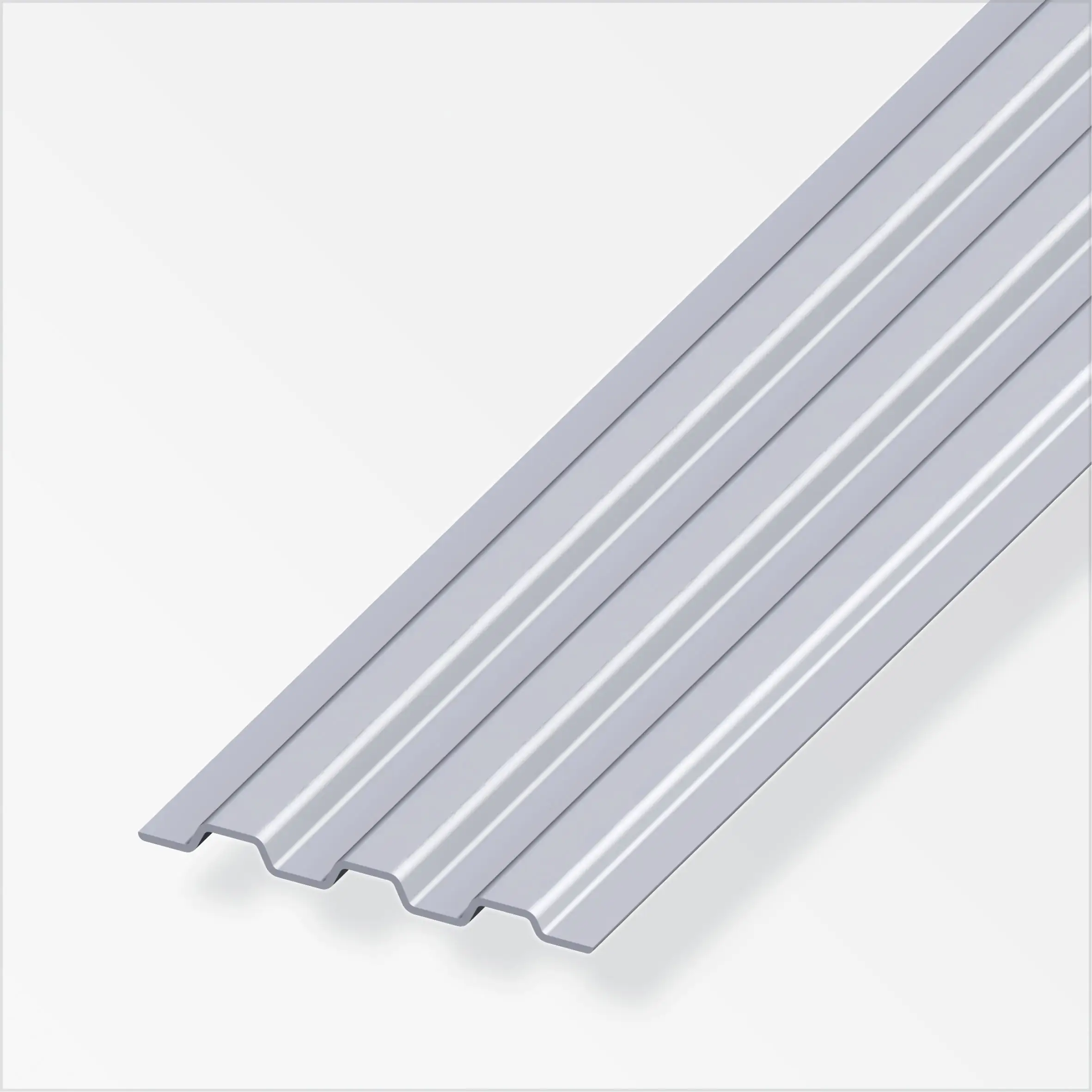 alfer Containerwand-Profil 1 m, 68.5 x 5.4 x 1.2 mm Aluminium roh blank