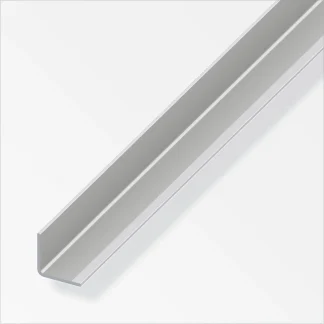 alfer Winkel 1 m, 20 x 20 mm EdelStahl roh natur