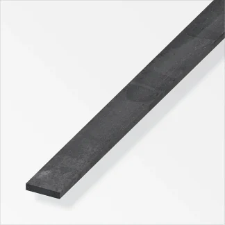 alfer Flachprofil Stahl roh natur