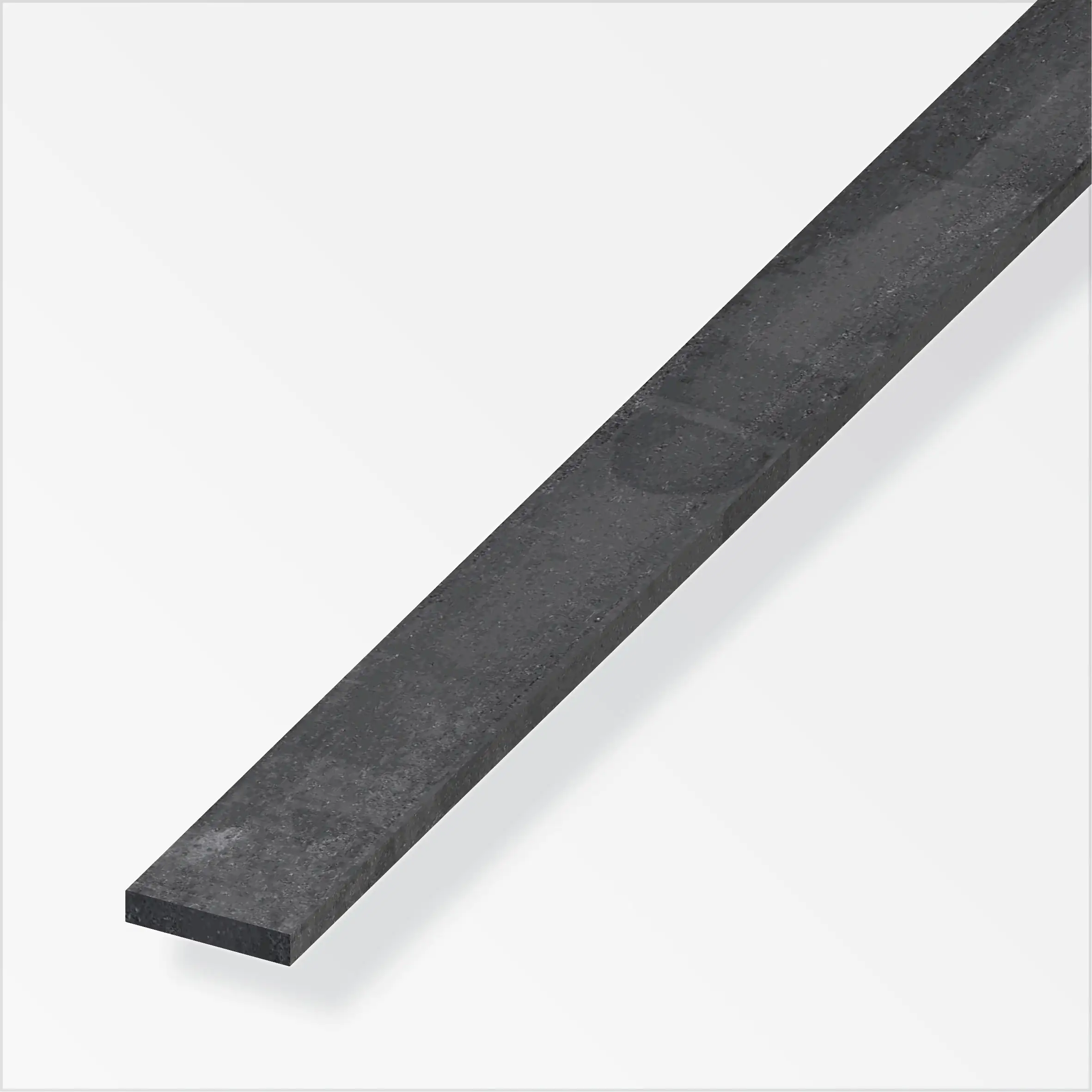 alfer Flachprofil Stahl roh natur
