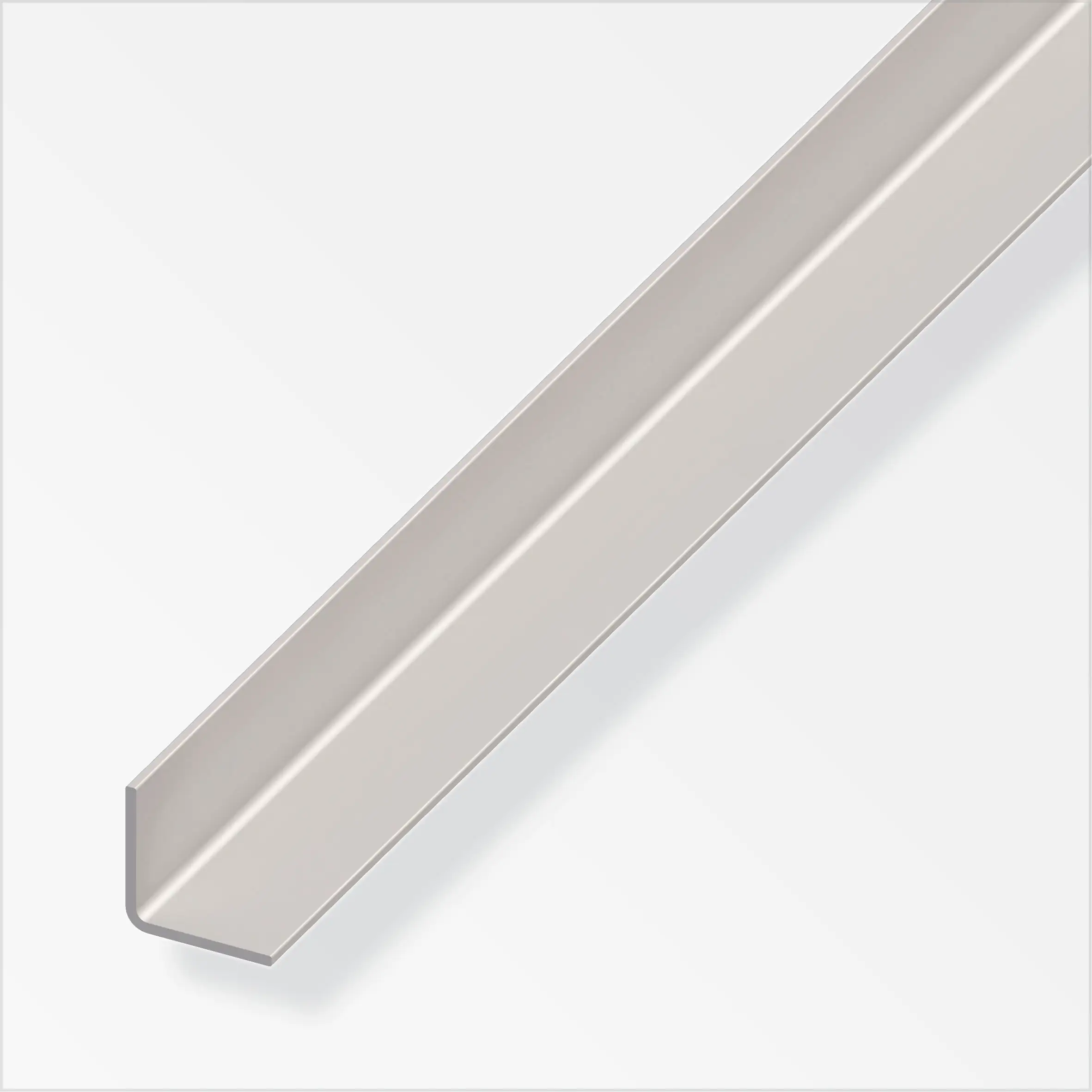 alfer Winkel 1 m, 20 x 20 mm Stahl roh natur