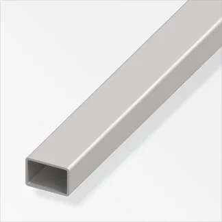 alfer Rechteckrohr 1 m, 30 x 20 x 1.5 mm Stahl roh natur