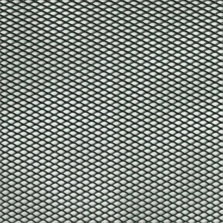 alfer Streckmetall 250 x 500 mm Aluminium eloxiert schwarz