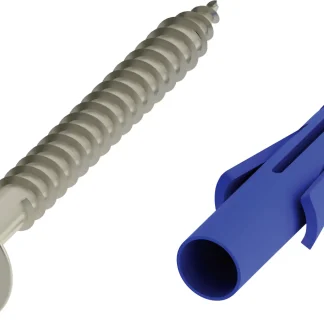 alfer Schrauben und Dübel 3 x 30 mm verzinkt titan - 10 Stk.