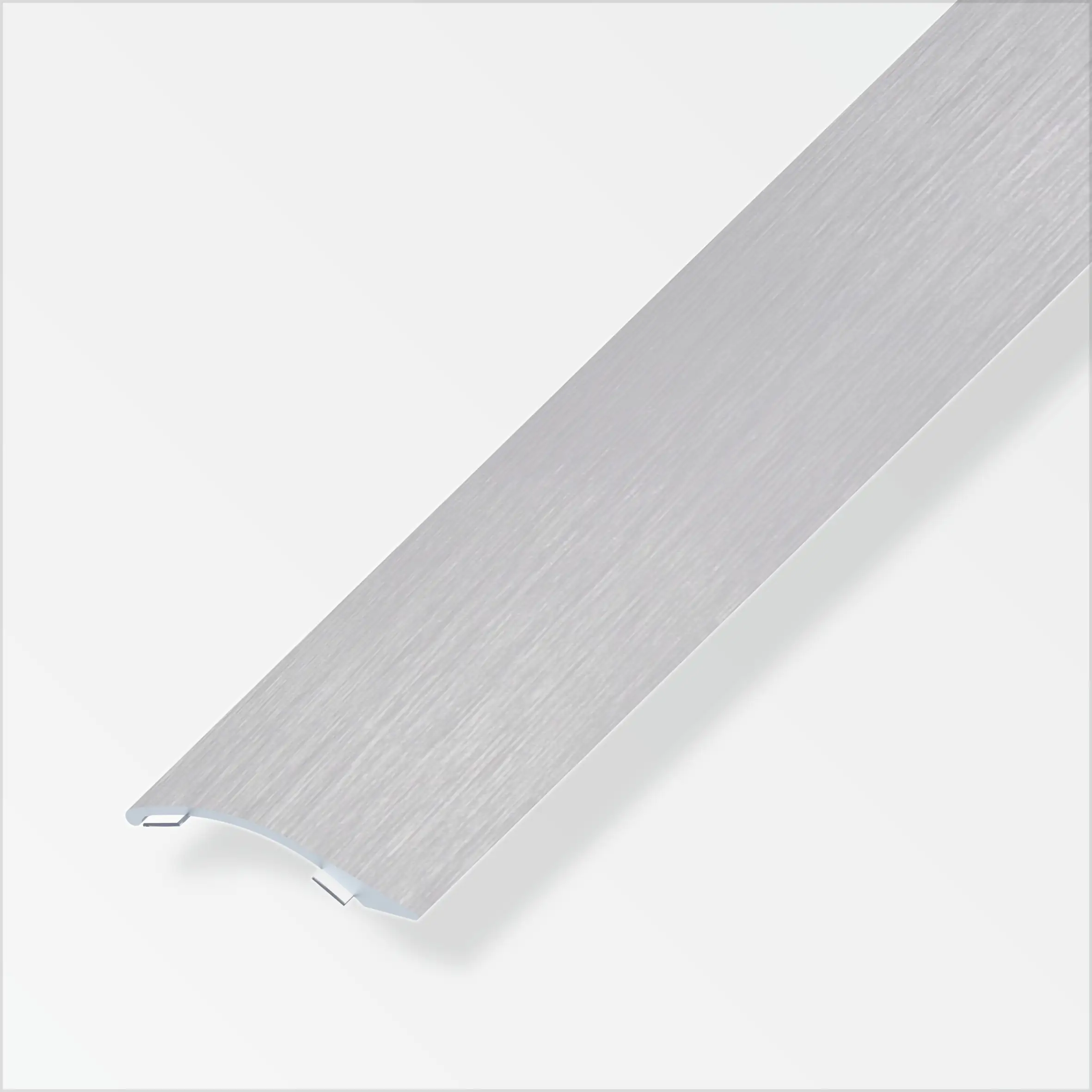 alfer Ausgleichsprofil 2 m, 38.5 x 7.5 mm Alu eloxiert gebürstet grau