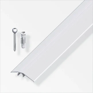 alfer Niveauausgleichs-Profil + Dübel-System 0.9 m, 40 mm, Alu, silber