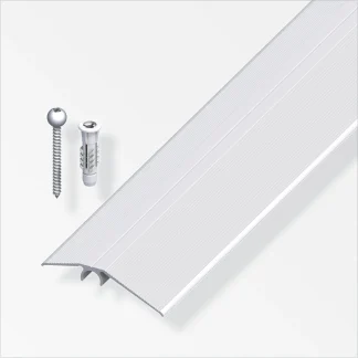 alfer Niveauausgleichs-Profil + Dübel-System 0.9 m, 56 mm, Alu, silber