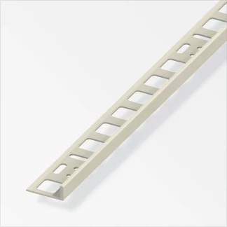 alfer Winkelprofil PVC glatt beige