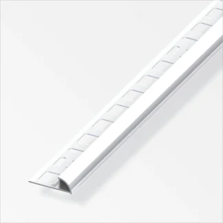 alfer Viertelkreisprofil Aluminium Chrom-Optik