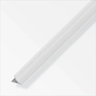 alfer Randfugeabdeckprofil 2.5 m, 8 x 13 mm Aluminium eloxiert silber