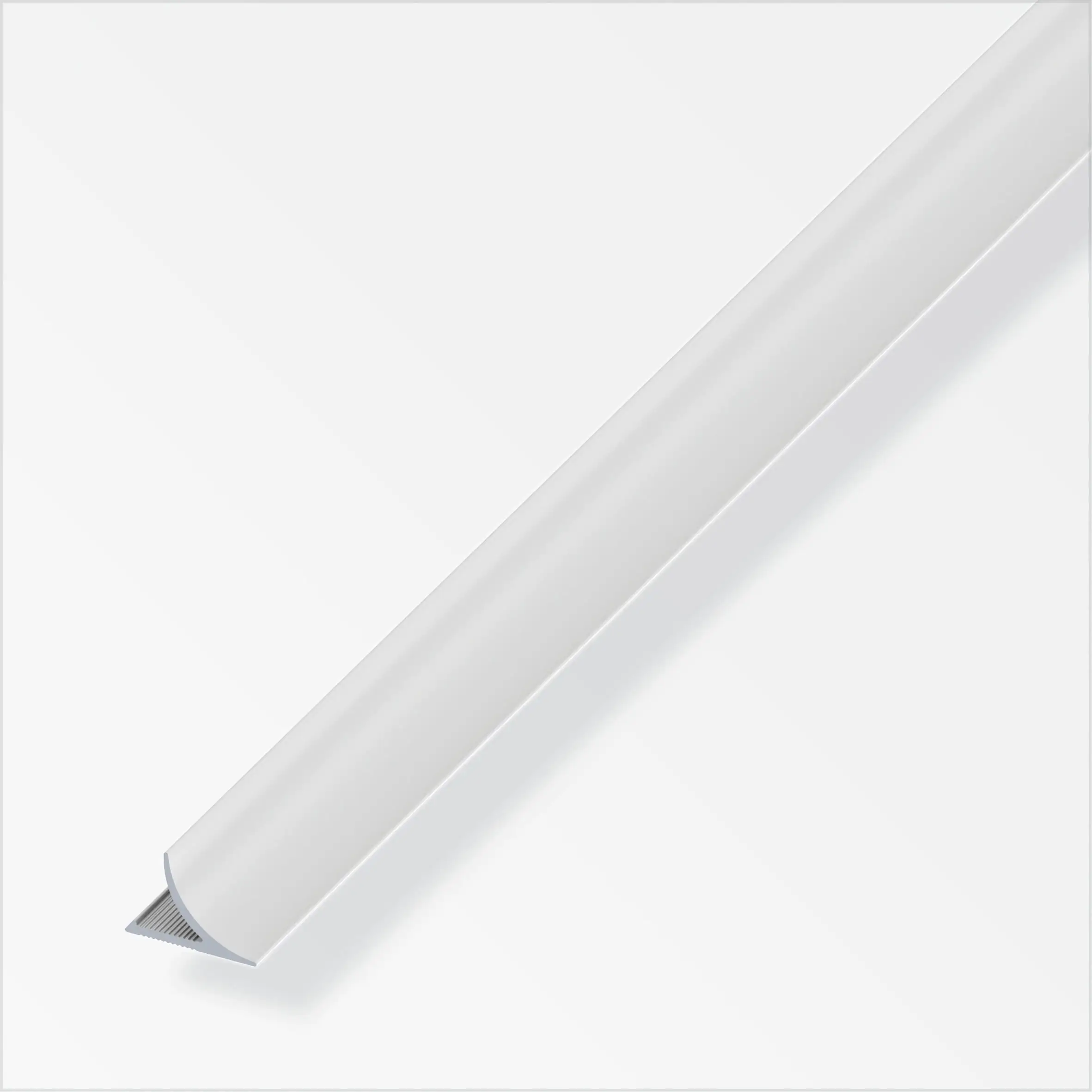 alfer Randfugeabdeckprofil 1 m, 12 x 17 mm Aluminium eloxiert silber