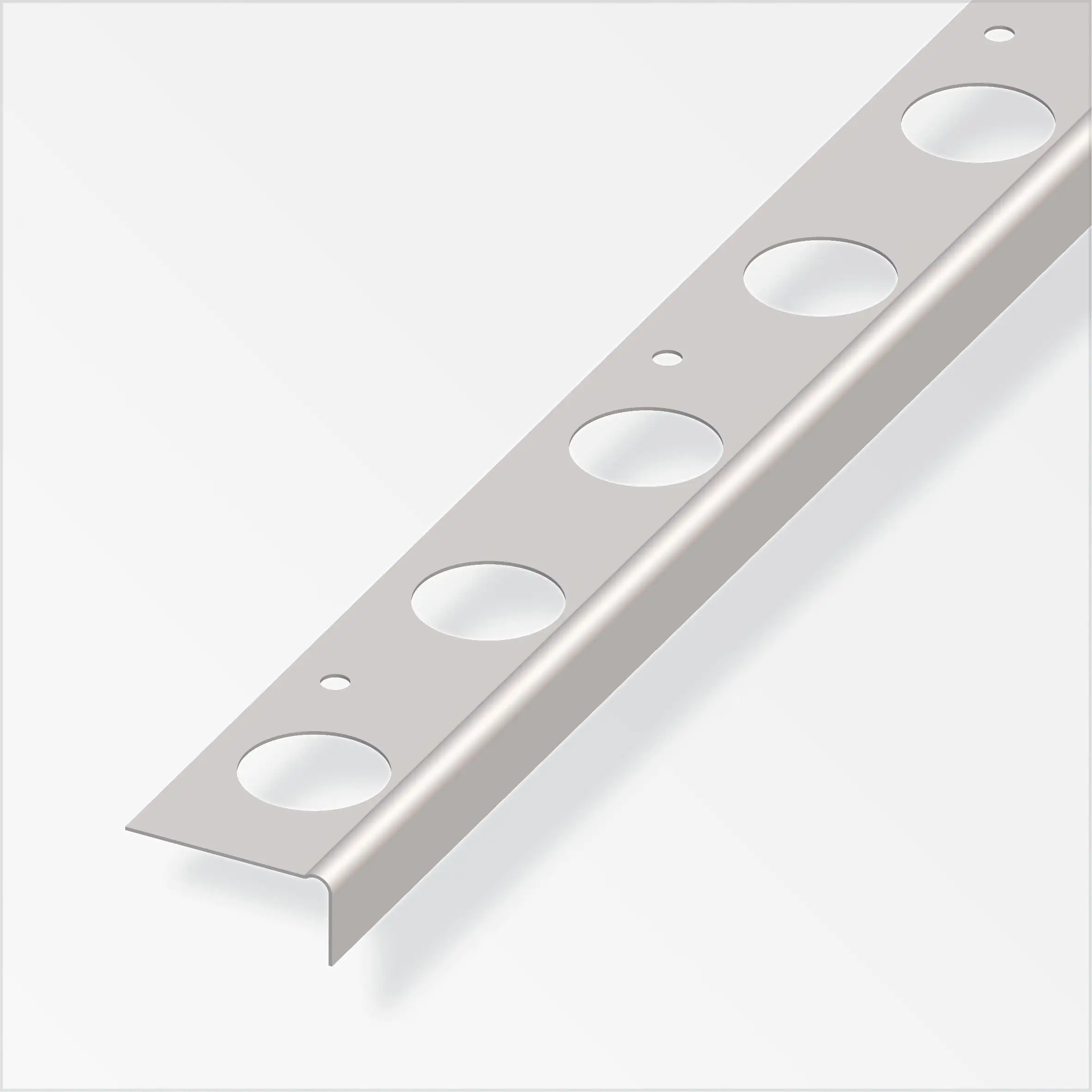 alfer Treppen-Reparaturwinkel, für Steintreppen 1.03 m, 18 x 43 mm verzinkt