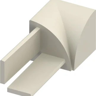 alfer Innenecken 9.5 mm bahamabeige