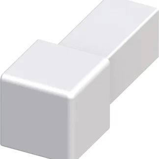 alfer Quadrat-Fliesenecke Aluminium eloxiert silber