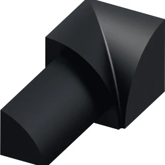 alfer Innenecke 11.5 mm 11.5 mm Aluminium eloxiert gebürstet schwarz