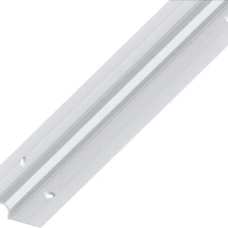 alfer Treppen-Innenwinkel-Abschluss-Profil 1 m, 25.3 x 3 mm Alu silber