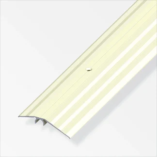 alfer Niveauausgleichs-Profil 1 m, 56 mm Aluminium eloxiert champagner