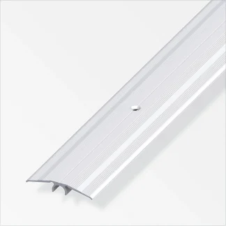 alfer Übergangs-Profil 2 m, 46 mm Aluminium eloxiert silber