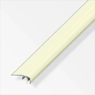 alfer Abschluss-Profil 1 m, 32 x 12.5 mm Aluminium eloxiert champagner