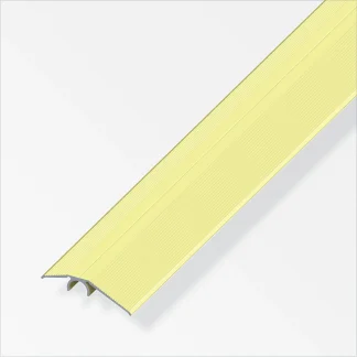 alfer Niveauausgleichs-Profil 1 m, 40 mm Aluminium eloxiert messing