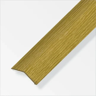 alfer Niveauausgleichs-Profil 1 m, 34 x 8 mm PVC (Kunststoff) glatt eiche
