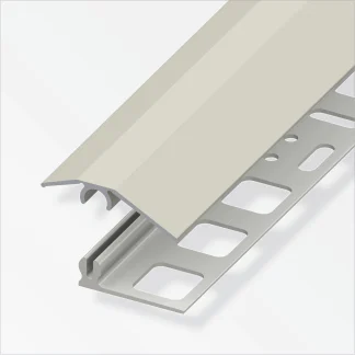 alfer Niveauausgleichs-Profil 1 m, 31 x 7 mm Aluminium eloxiert titan