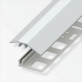 alfer Niveauausgleichs-Profil 1 m, 31 x 7 mm Alu eloxiert edelstahl optik