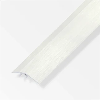 alfer Niveauausgleichs-Profil 2 m, 40 mm Alu eloxiert edelstahl optik