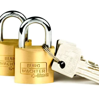 Burg Wächter Vorhängeschloss Duo 222 30 SB C-Line 14.3 x 16.0 mm - 2 Stück