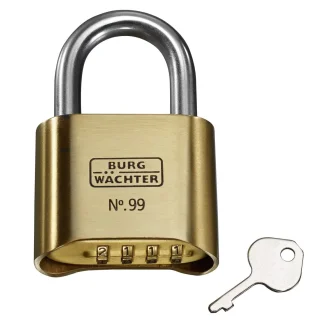 Burg Wächter Zahlenschloss No. 99 Ni 25.0 x 30.0 mm - 1 Stück