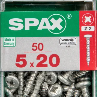 Spax Universalschrauben 5.0 x 20 mm TX 20 - 50 Stk.