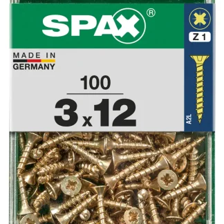 Spax Universalschrauben 3.0 x 12 mm PZ 1 - 100 Stk.
