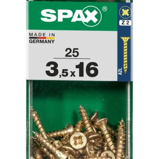 Spax Universalschrauben 3.5 x 16 mm PZ 2 - 25 Stk.